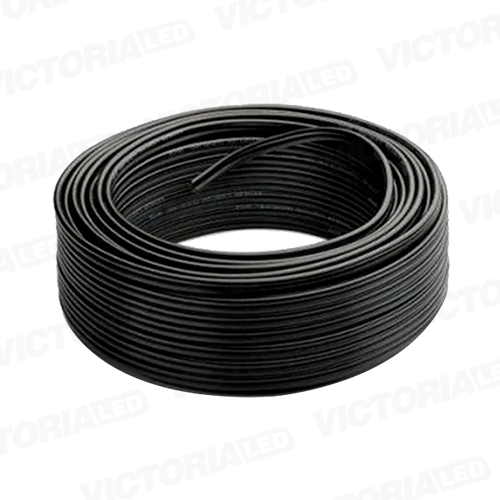 SOLAR CABLE 1M BLACK 6MM2/10AWG