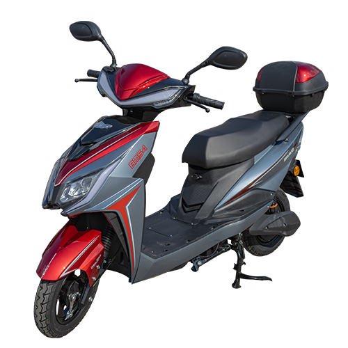 BRAVO SCOOTER ELECTRICO 1200W 60V20AH VINO/NEGRO