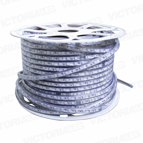 [EL-5050 RED] EVA MANGUERA LED 5050 6MM 8W/M 110V RED