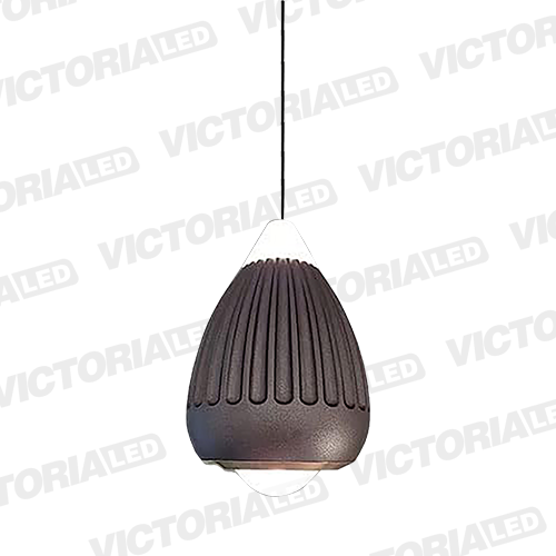 [P150 GRAY] LAMPARA DECORATIVA LED 12W 3000K ALUMINIO GRAY