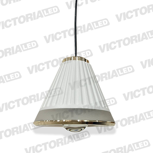 [P180 WHITE] LAMPARA DECORATIVA LED 12W 3000K ALUMINIO WHITE