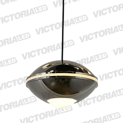 [P8905 BLACK] LAMPARA DECORATIVA LED 8W 3000K ALUM/ACRILICO BLACK