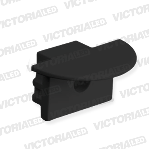 [VL-P501 NEGRO] PERFIL NEGRO ALUMINIO 3M DENVER ACC TAPA
