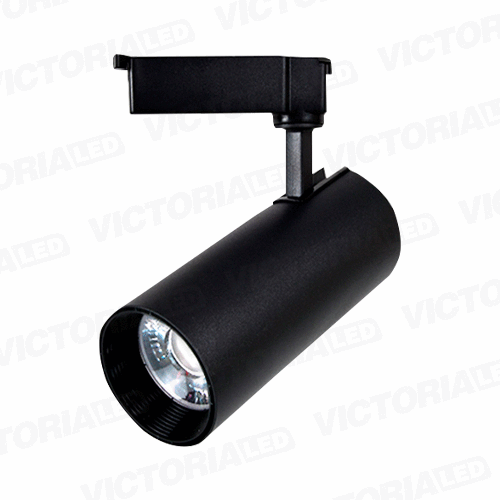 SPOT LED 5W 3000K NEGRO 110V-240V