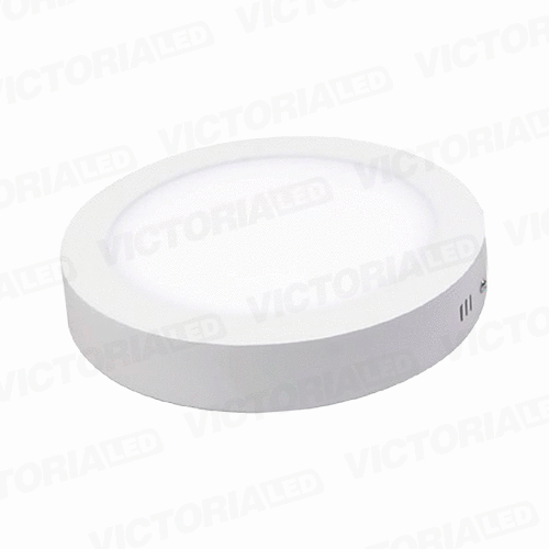 VICTORIA LED PANEL 6500K 24W SOBREPUESTO REDONDO 15U/C
