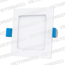 VICTORIA LED PANEL 6500K 3W EMPOTRABLE CUADRADO 80U/C