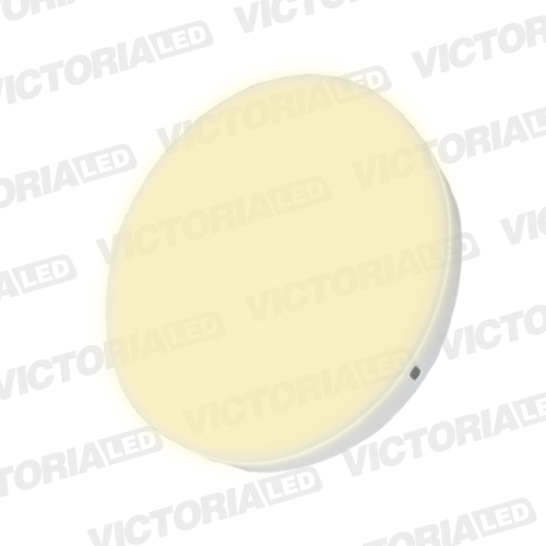 [VP-SRF 48W 3K] VICTORIA LED PANEL 3000K SIN BORDE 48W SOBREPUESTO REDONDO 10U/C