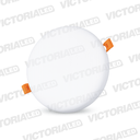 VICTORIA LED PANEL SIN BORDE 10W EMPOTRABLE REDONDO U/C