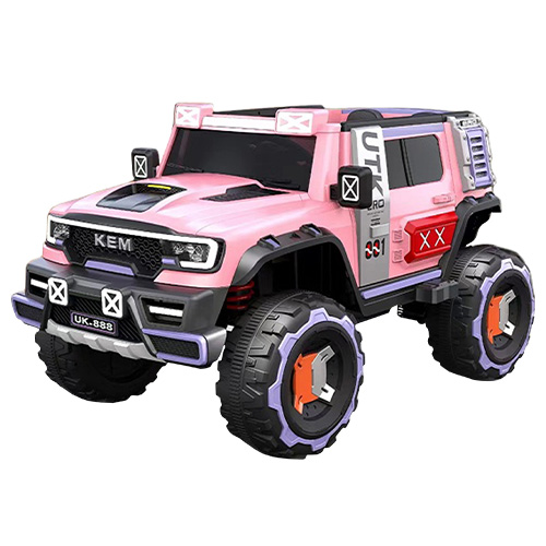 [BJML6189 ROSADO] JUGUETE CARRO DE BATERIA C/R ROSADO